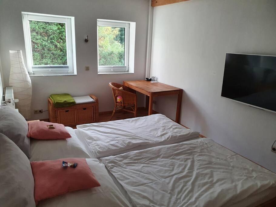 Kornhaus - Schoene Ferienwohnung Mit Pool, Kamin Und Terrasse Göttingen Exteriér fotografie