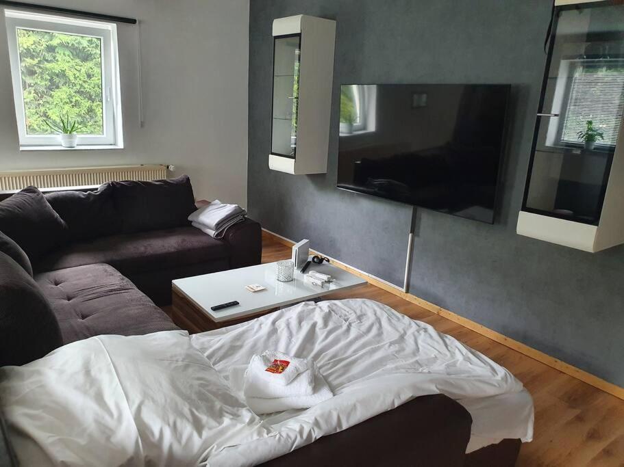 Kornhaus - Schoene Ferienwohnung Mit Pool, Kamin Und Terrasse Göttingen Exteriér fotografie